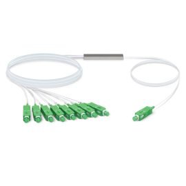 1 x 8 SC/APC Mini Blockless Fiber Optic PLC Splitter