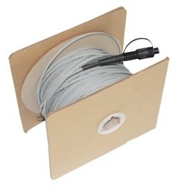 1FO SM G657.A2 FastConnect Flat Drop Cable Assembly