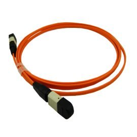 12 F0 MPO – MPO OM2 Multimode Fiber Optic Ribbon Trunk Cable