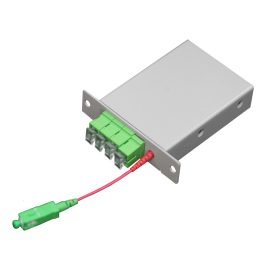 Single-mode 1×4 SC/APC Standard LGX Cassette Fiber Optic PLC Splitter