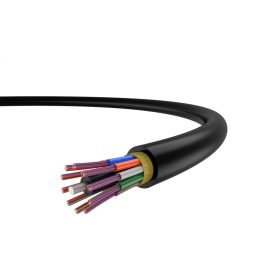 GYFTY Outdoor Fiber Optical Cable, G657A1, OS1, Black PE Jacket