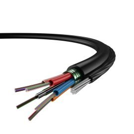 GYTC8S Outdoor Fiber Optical Cable, G657A1, OS1, Black PE Jacket