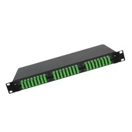 19” 1U 48 Cores SC/APC Fiber Optic Patch Panel Rack Mounted Installation