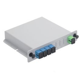 1 x 4 SC/APC LGX Cassette Module fiber optic PLC splitters