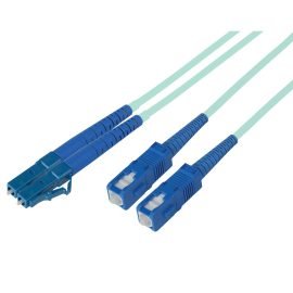 3.0mm SC/UPC to LC/UPC Singlemode Duplex Fiber Optical Patch Cable