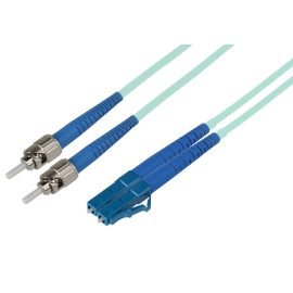 3.0mm FC/UPC to LC/UPC Singlemode Duplex Fiber Optical Patch Cable