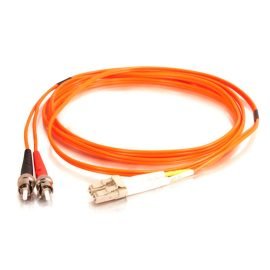 2.0mm ST/UPC to LC/UPC 62.5/125um Multimode Duplex Fiber Optical Patch Cable