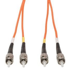 2.0mm ST/UPC to ST/UPC 62.5/125um Multi-mode Duplex Fiber Optical Patch Cable