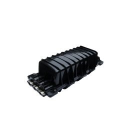 144-Core Thickened ABS Outdoor Connector Box 3 in 3 out High Resistance Fiber Optic Joint Box
