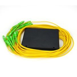 1 x 32 PLC Fiber Splitter, Splice/Pigtailed ABS Module, 2.0mm, SC/APC, Singlemode