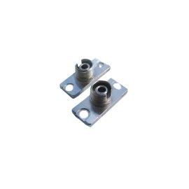 1 Fiber FC/UPC To FC/UPC Female to Female Simplex Rectangle One Piece Metal Fiber Adapter