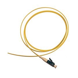 LC UPC Simplex OS2 Single Mode PVC (OFNR) 0.9mm Fiber Optic Pigtail