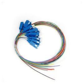 12-Fiber Color-Coded SC/UPC Fiber Optic Pigtail