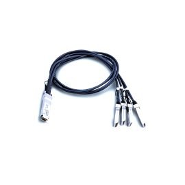 1M 100G QSFP28 to 4x25G SFP28 Passive Direct Attach Copper Breakout Cable Compatible for Cisco/Arista/Mellanox